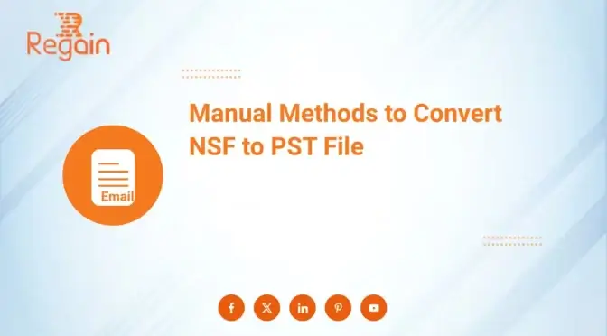 Manual Methods to Convert NSF to PST File