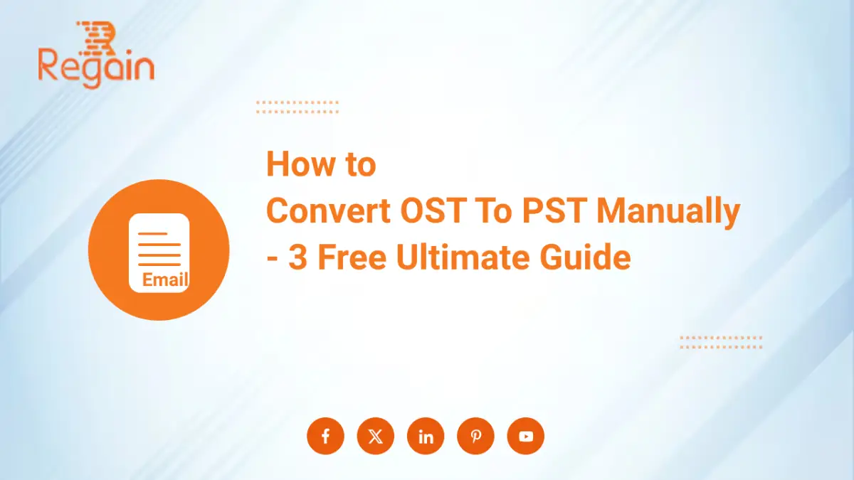 Manual OST to PST Conversion using Outlook – 2 Free Methods