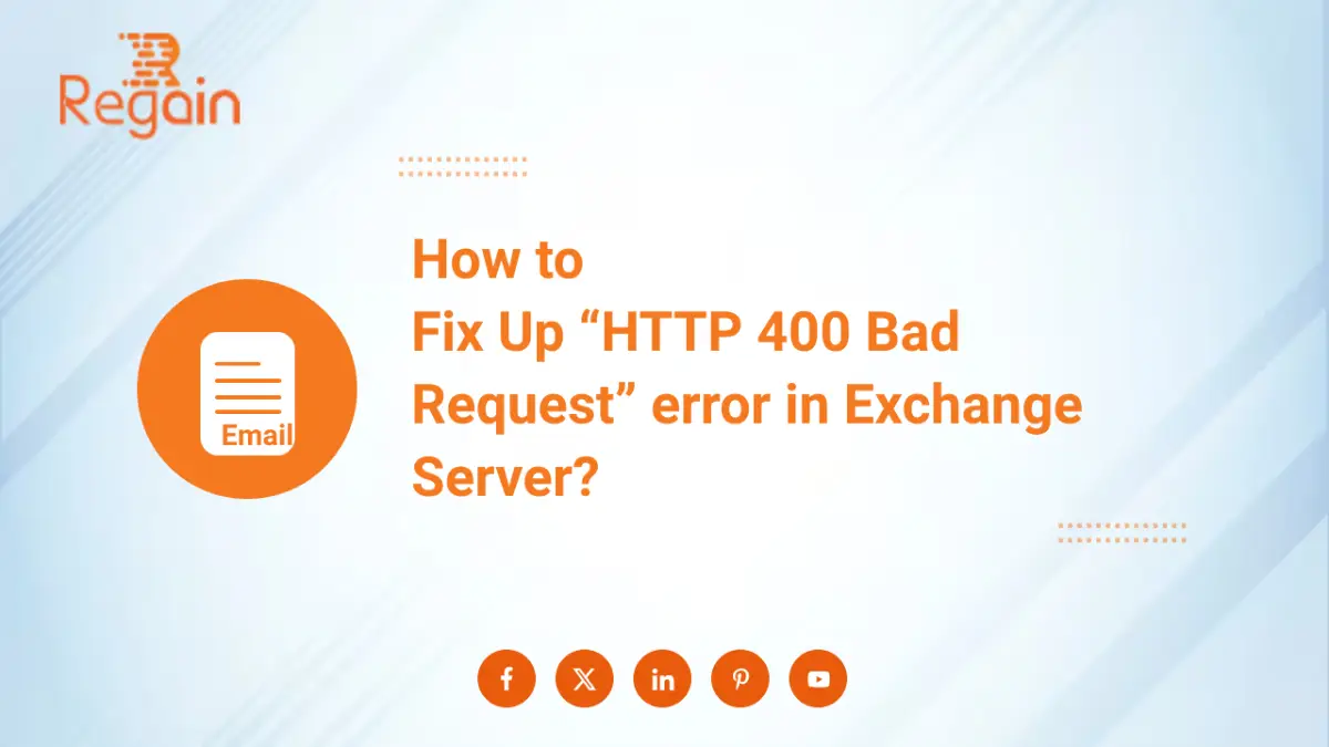 Fix Up “HTTP 400 Bad Request” error in Exchange Server