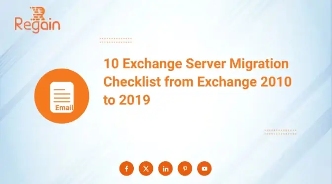 10 Exchange Server Migration Checklist from Exchange 2010 to 2019