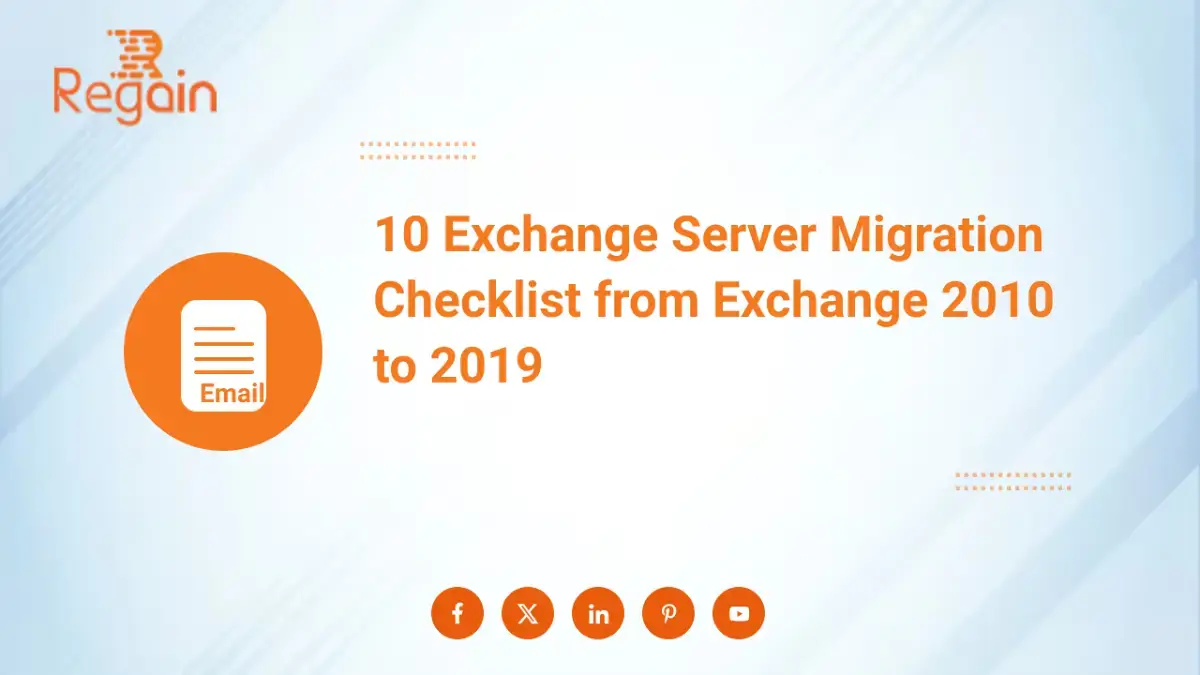 10 Exchange Server Migration Checklist from Exchange 2010 to 2019