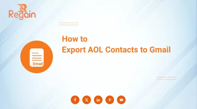 Export AOL Contacts to Gmail – Free Guide