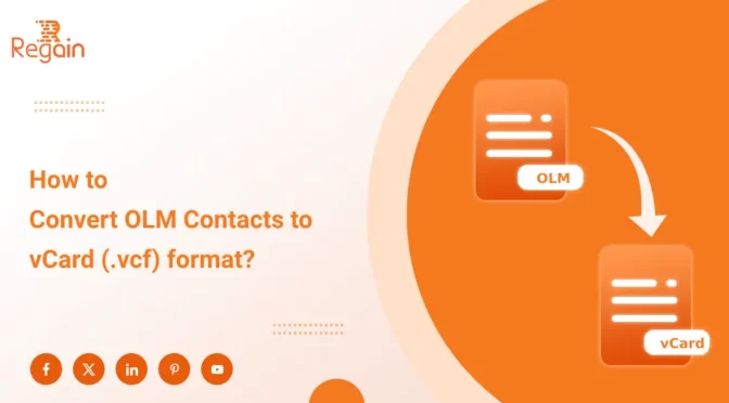 How to Convert OLM Contacts to vCard (.vcf) format?