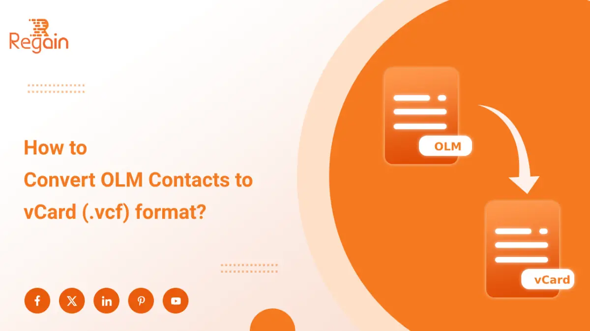 How to Convert OLM Contacts to vCard (.vcf) format?
