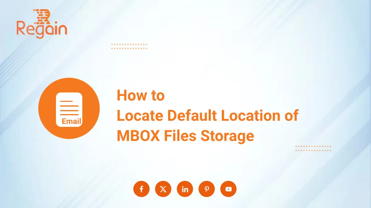 Find, know or Locate Default Location of MBOX Files Storage