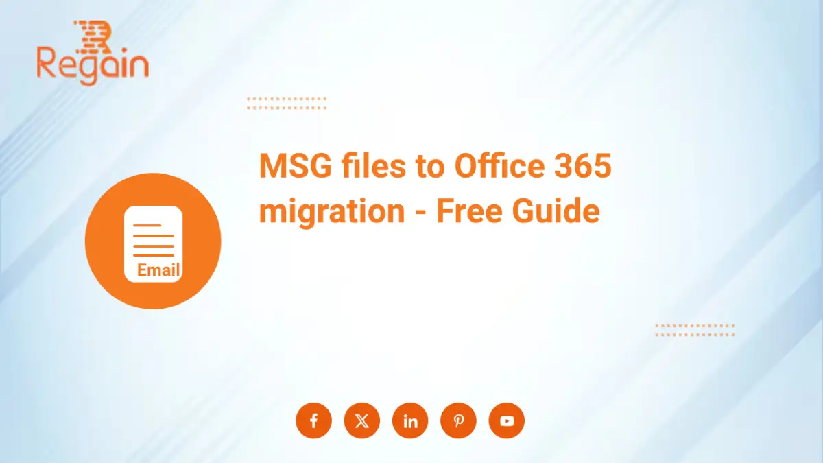 MSG files to Office 365 Migration – Free Guide