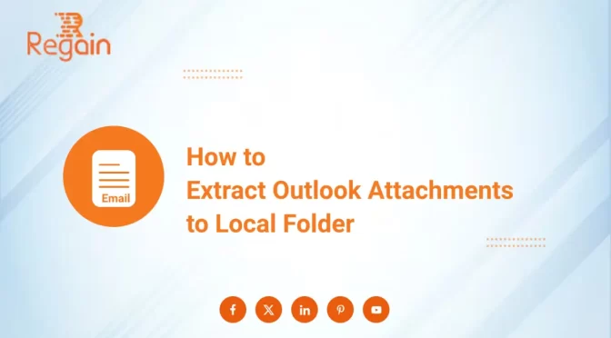 How to Extract Outlook Attachments to Local Folder