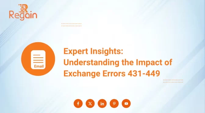 Exchange Server Errors 431, 432, 441, 442, 446, 447, 449: Causes and Fixes