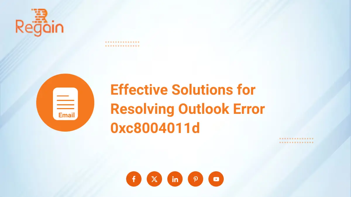 Resolve Outlook Error 0xc8004011d – Effective Solution