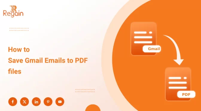 How to Save Gmail Emails as PDF – 5 Easy Methods