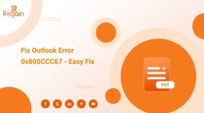 Fix Outlook Error 0x800CCC67 – Resolve