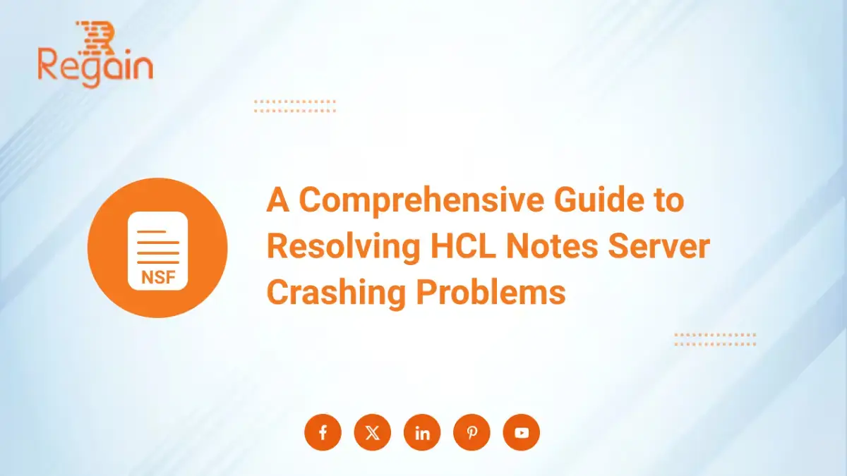 Resolve HCL Notes Server Crashing Problems – How to