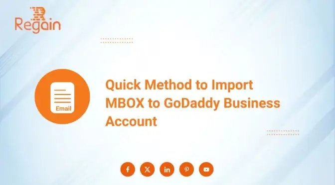 Import MBOX to GoDaddy Business Account – Quick Method