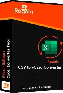 Regain CSV to vCard Converter
