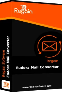 Eudora Mail to PST Converter box