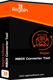 Regain MBOX to EML Converter