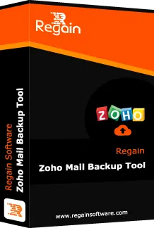 Regain Zoho Mail Backup Software Box