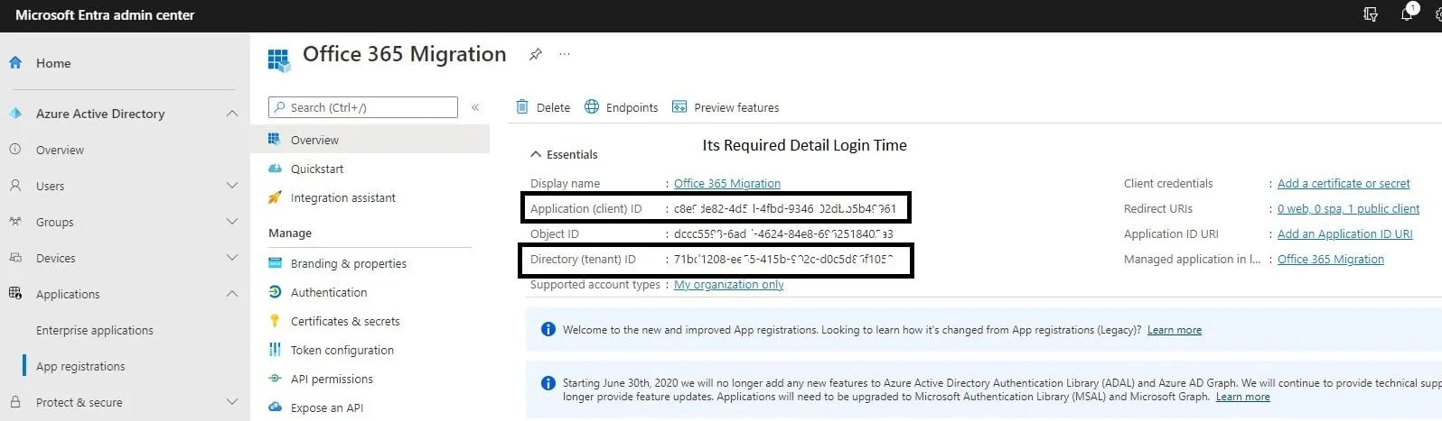 Show You App Registration