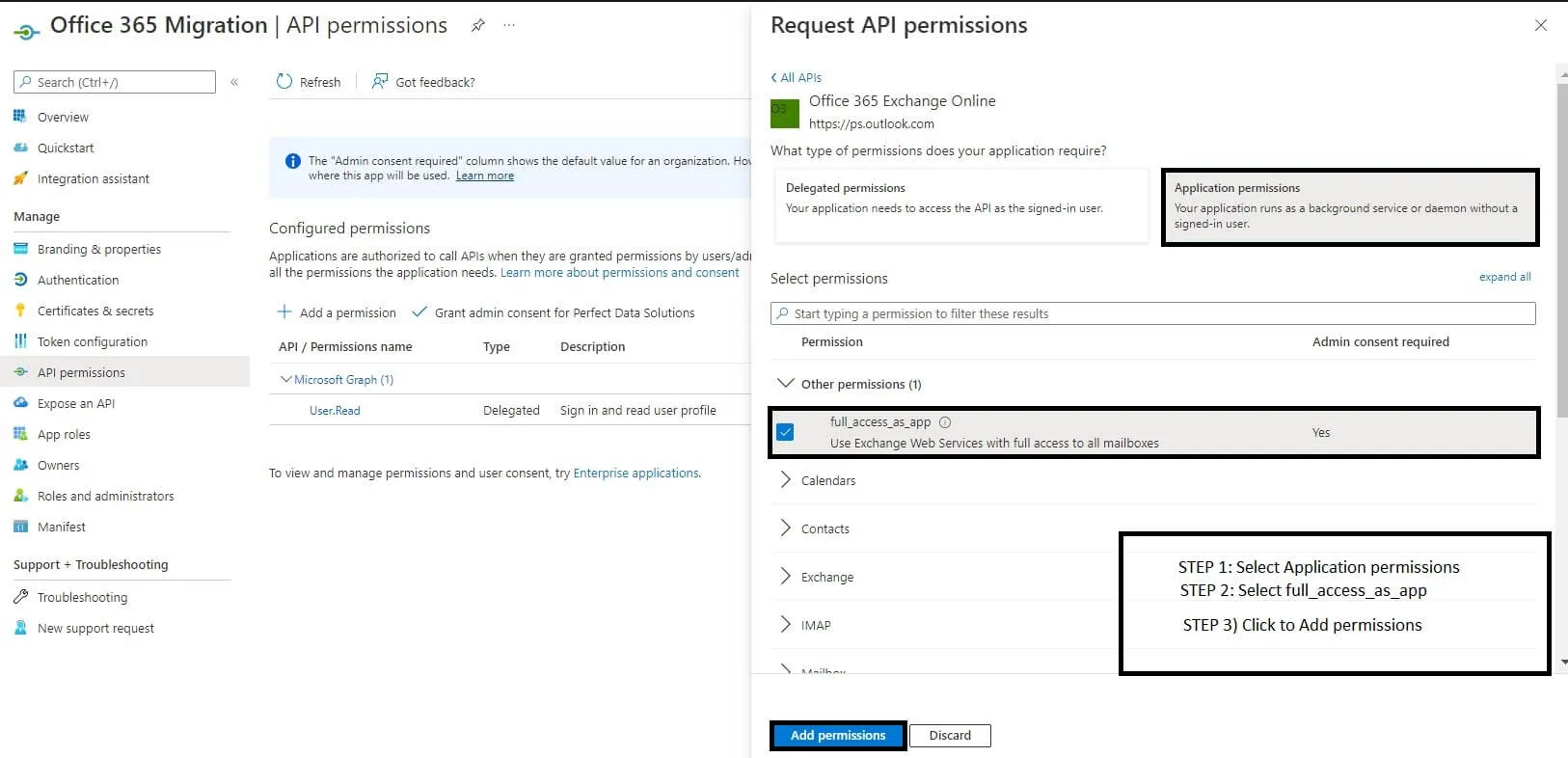 Add Permission